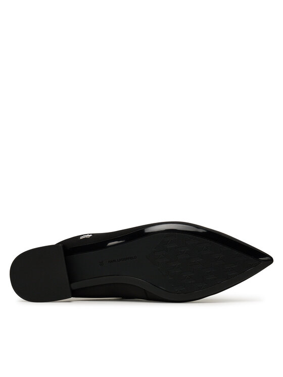 KARL LAGERFELD KARL LAGERFELD Şlapi Kerrie KL40154 Negru