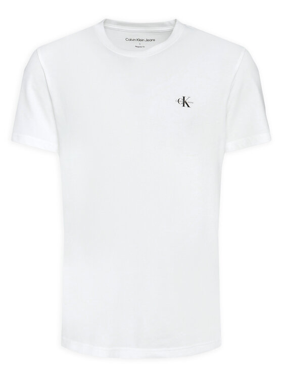 Calvin Klein Jeans Calvin Klein Jeans 2er-Set T-Shirts Monologo J30J320199 Weiß Regular Fit