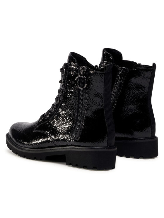 Remonte Remonte Schnürstiefeletten D8671-02 Schwarz
