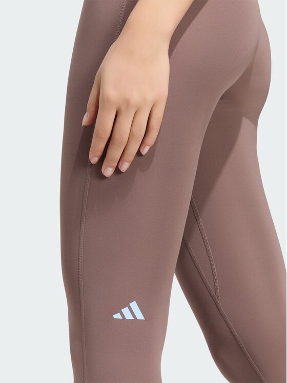 adidas adidas Legginsy 158041 Brązowy Fitted Fit