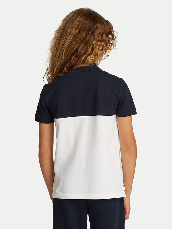 Tommy Hilfiger Tommy Hilfiger Polo KB0KB09527 Granatowy Regular Fit