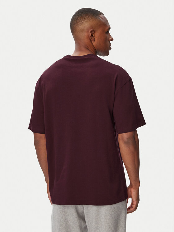 adidas adidas Tricou Trefoil Essentials Loose KV3139 Vișiniu Regular Fit