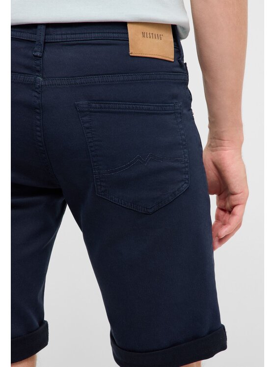 Mustang Mustang Pantaloncini di jeans Style Chicago Blu scuro Slim Fit
