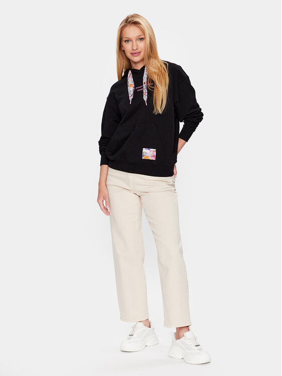 Guess Guess Felpa Bea V3YQ03 KBVB2 Nero Regular Fit