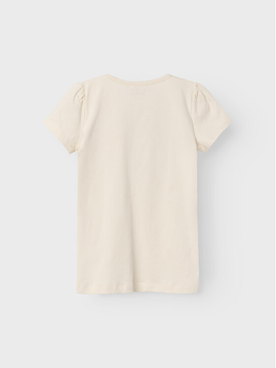 NAME IT NAME IT T-Shirt Fedora 13228633 Beżowy Regular Fit
