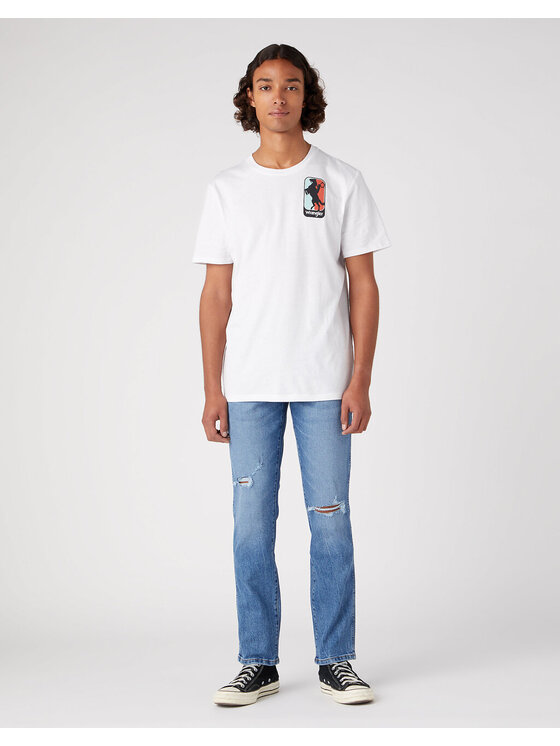 Wrangler Wrangler T-shirt GRAPHIC Bianco Regular Fit
