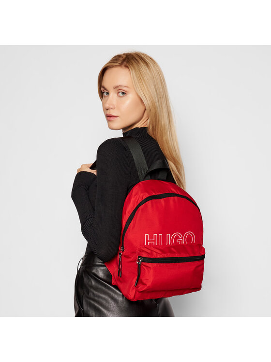 HUGO HUGO Seljakott Reborn Backpack 50452695 10231109 01 Punane
