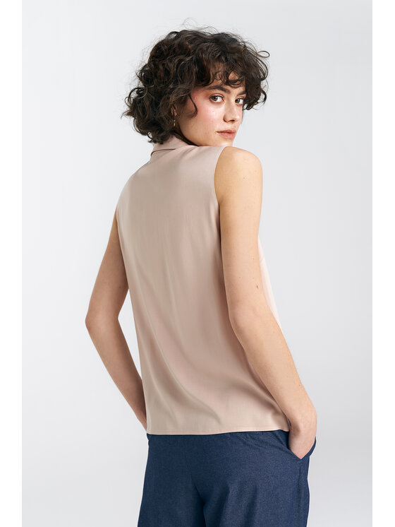 NIFE NIFE Halenka B159 Béžová Regular Fit