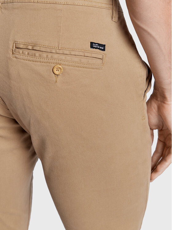 Blend Blend Pantaloni di tessuto Natan 20703472 Beige Regular Fit