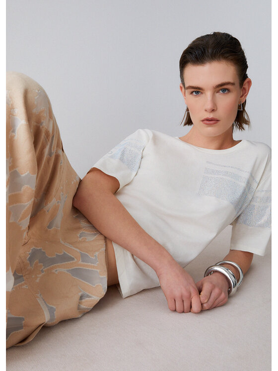 Liu Jo Liu Jo T-shirt TA6267JS923M9223 Viola Regular Fit