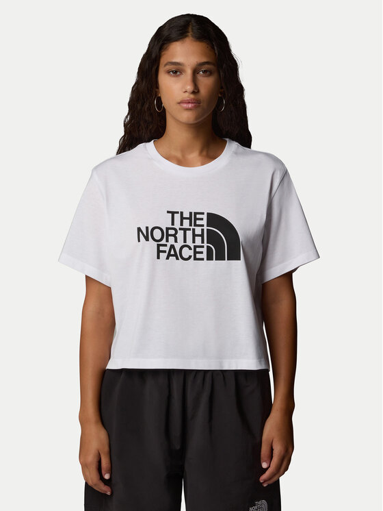 The North Face The North Face Tricou Easy NF0A8A6H Alb Loose Fit