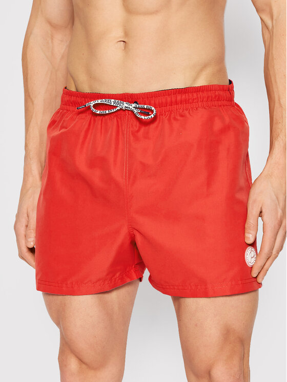Pepe Jeans Pepe Jeans Plavecké šortky Remo PMB10328 Červená Regular Fit