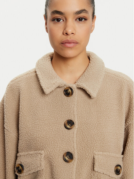 Protest Protest Giacca di transizione Bond 6613444 Beige Relaxed Fit