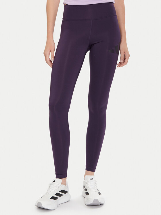 adidas adidas Легінси Train Essentials Big Logo JX4758 Фіолетовий Slim Fit