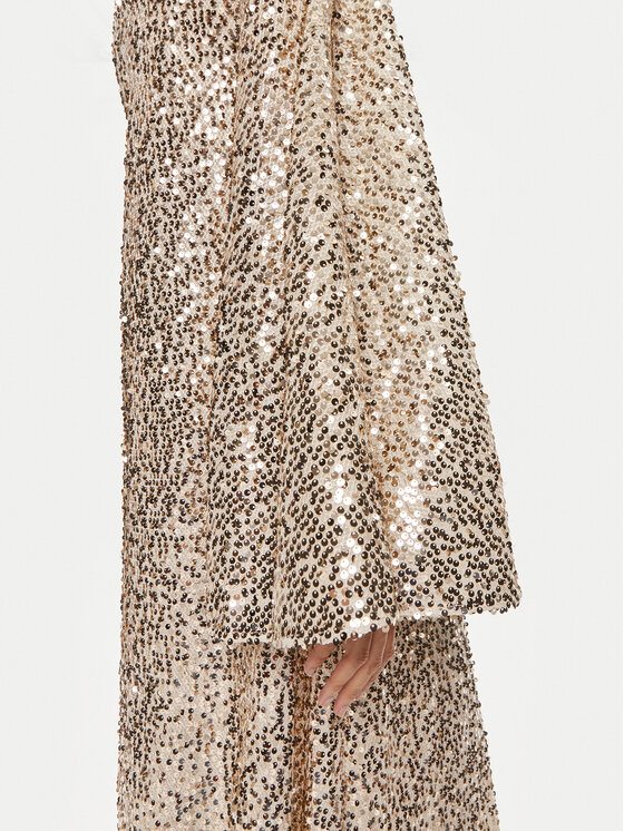 ROTATE ROTATE Abito da sera Safra 1128861531 Oro Loose Fit