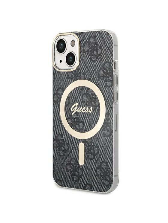 Etui na telefon Guess, Czarne, iPhone 15