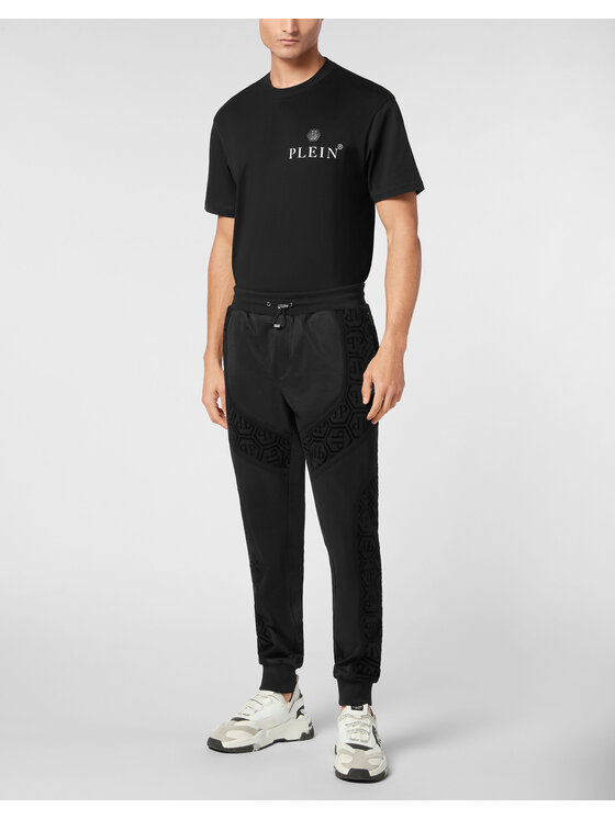 PHILIPP PLEIN PHILIPP PLEIN Joggery 22765 Czarny Jogger Fit