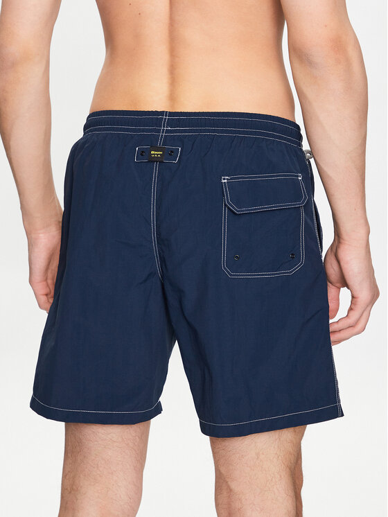 Blauer Blauer Шорти для плавання 23SBLUN02467 006568 Cиній Regular Fit