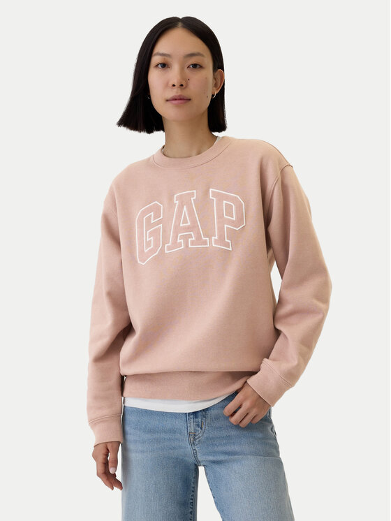 Gap Mikina 554936-36 Ružová Regular Fit