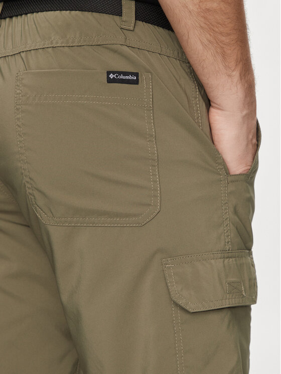 Columbia Columbia Kratke hlače iz tkanine Silver Ridge™ Utility Cargo Short 2030744 Khaki Straight Leg