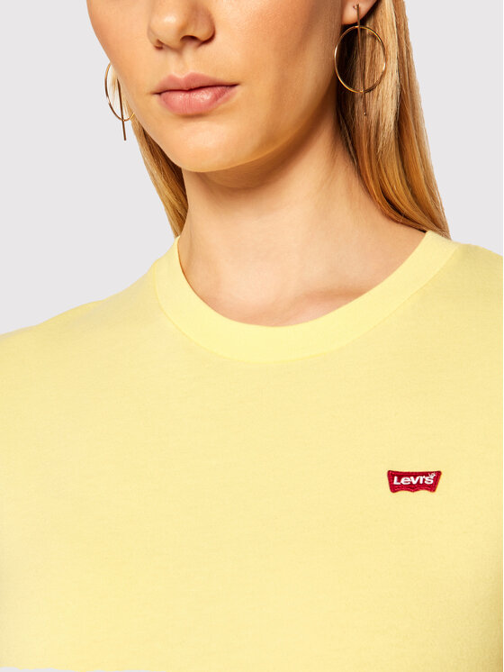 Levi's® Levi's T-Shirt Perfect Tee 39185-0103 Κίτρινο Regular Fit