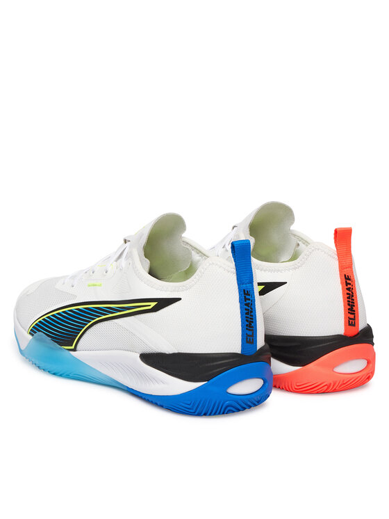 Puma Puma Batai uždaroms aikštelėms Eliminate NITRO™ 4 Game On 108885 01 Balta