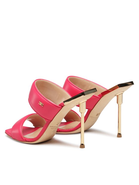 Elisabetta Franchi Elisabetta Franchi Pantoletten SA-66L-32E2-560 Rosa