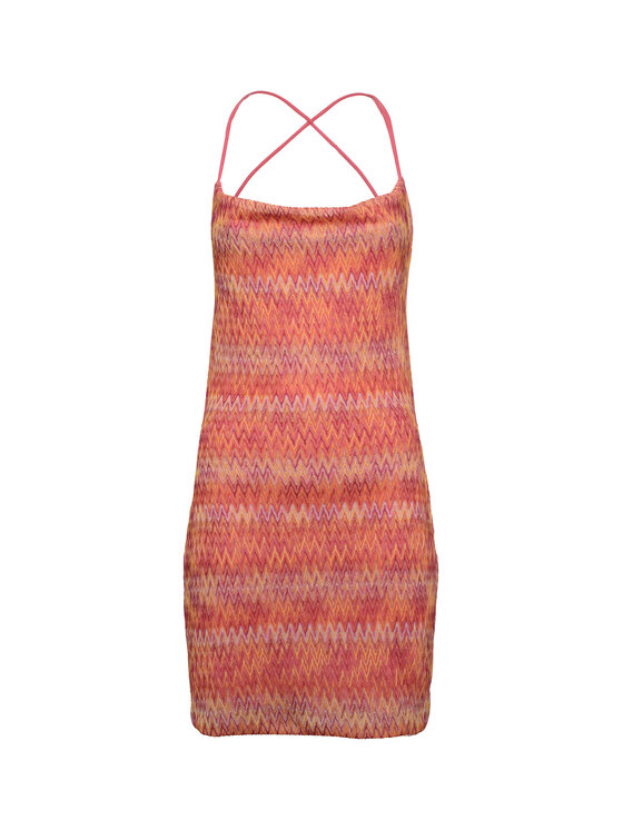 ACANFORA ACANFORA Sukienka wieczorowa SAA10335-ARA Pomarańczowy Regular Fit
