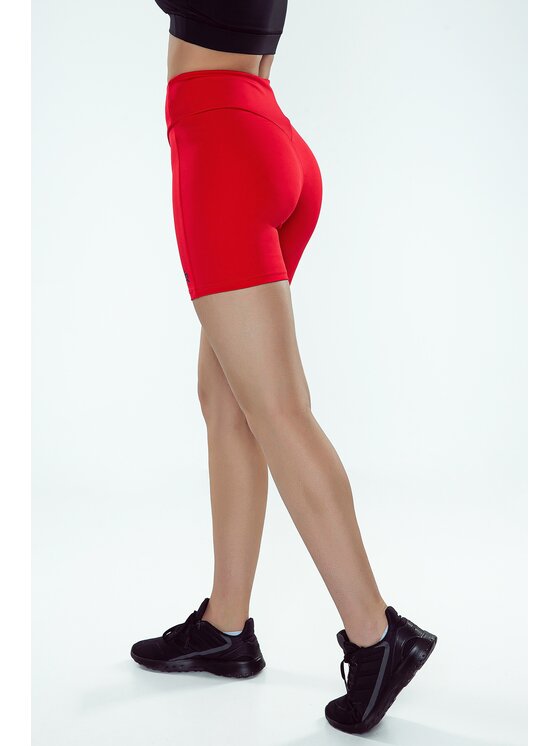 ROUGH RADICAL ROUGH RADICAL Szorty sportowe BETA SHORTS Czerwony Slim Fit