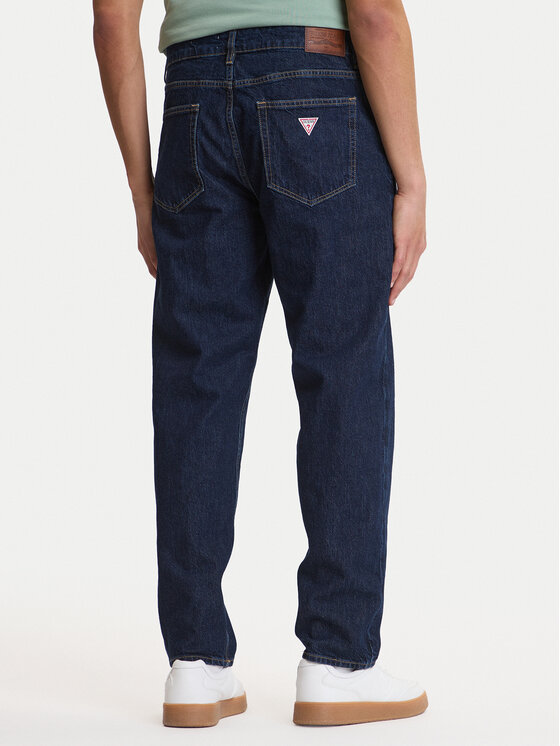 Guess Jeans Guess Jeans Jeansy M5GA90 D5M55 Granatowy Relaxed Fit