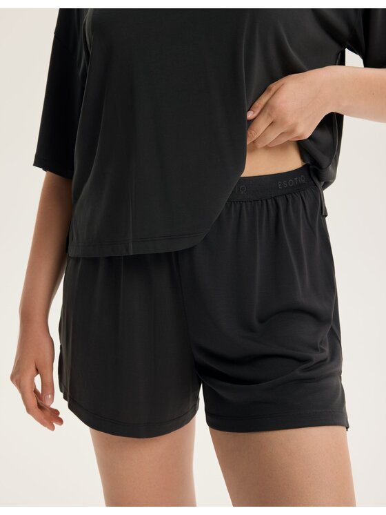 Esotiq Esotiq Szorty 43917 Szary Regular Fit