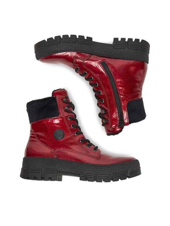 Rieker Rieker Schnürschuhe CEO-Y0220-33 Rot