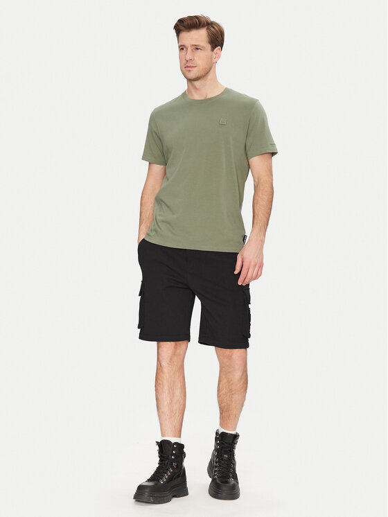 Moose Knuckles Moose Knuckles Спортивні шорти Hartsfield M14MR794 Чорний Regular Fit