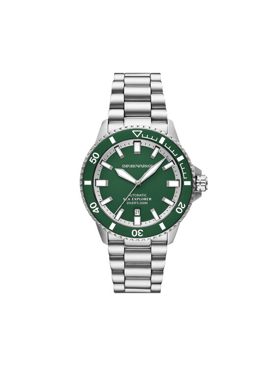 Emporio Armani Emporio Armani Laikrodis Sea Explorer AR60088 Sidabrinė
