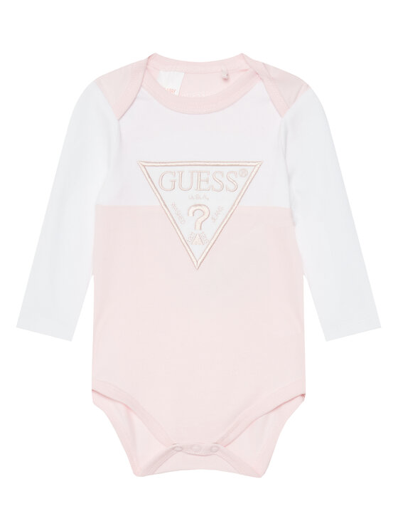 Guess Guess Komplekti kuulub bodi ja püksid H5YW08 J1314 Roosa Regular Fit
