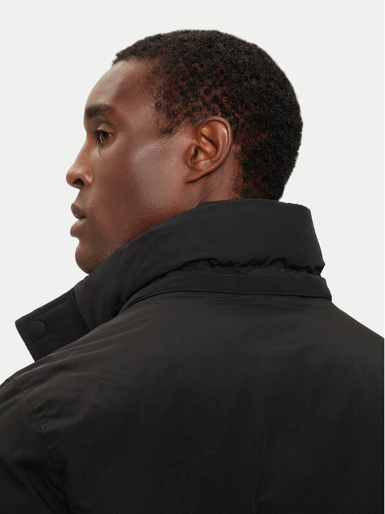 Tommy Hilfiger Tommy Hilfiger Пухено яке Rockie MW0MW37412 Черен Regular Fit