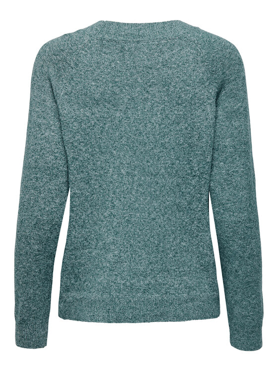 ONLY ONLY Džemper Rica 15204279 Zelena Regular Fit