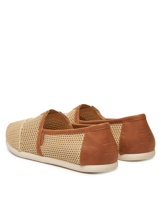 Toms Toms Туфлі Alpargata 10021908 Бежевий