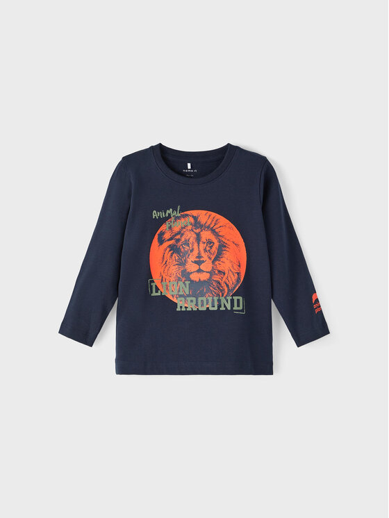 NAME IT NAME IT Μπλουζάκι 13212502 Σκούρο μπλε Regular Fit