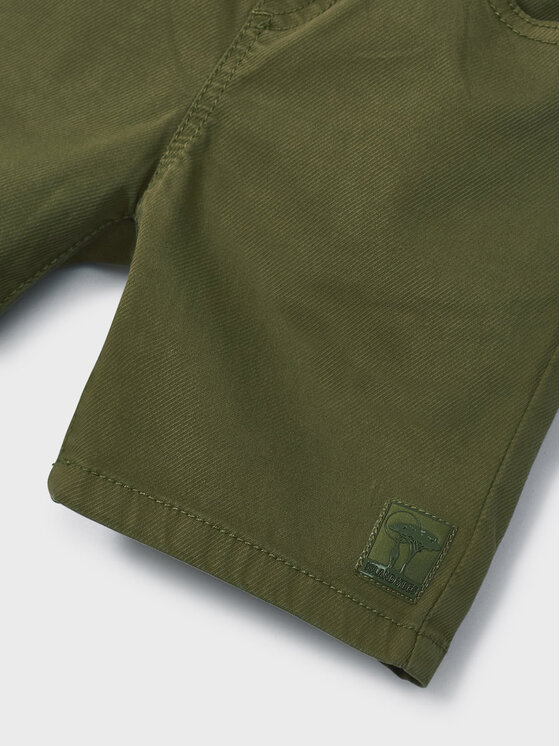 Mayoral Mayoral Шорти з тканини 3224 Зелений Regular Fit