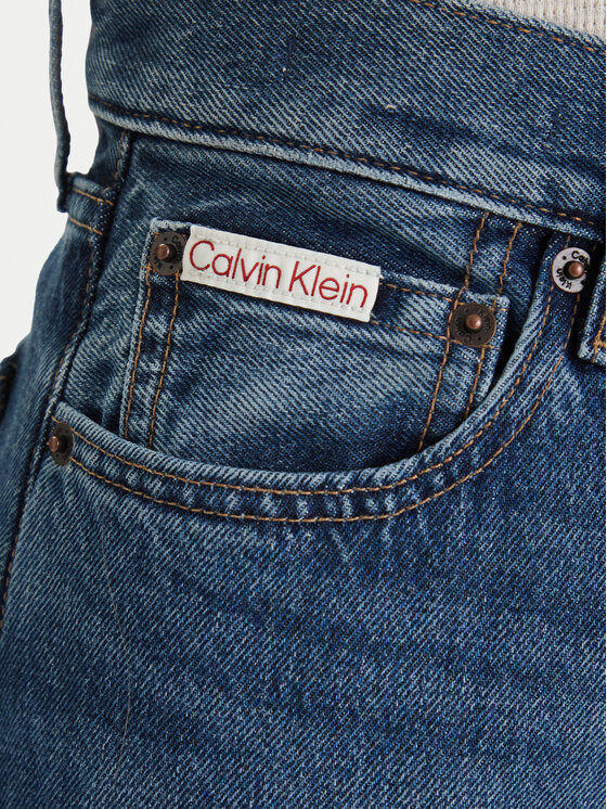 Calvin Klein Jeans Calvin Klein Jeans Jeansy LV047F685G Modrá Barrel Fit
