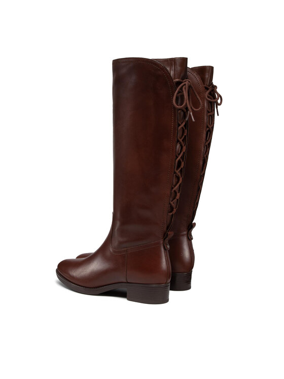 Geox Geox Oficerki D Felicity A D04G1A 00043 C0013 Brązowy