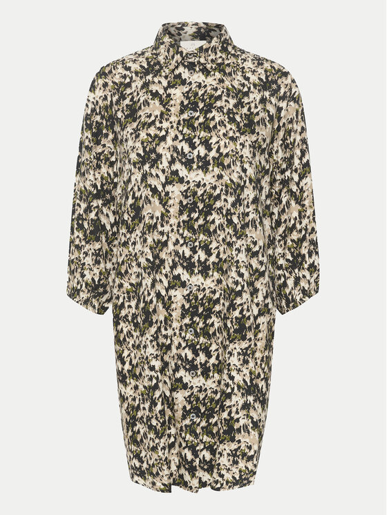 Kaffe Kaffe Haljina košulja Carmen 10508329 Šarena Loose Fit