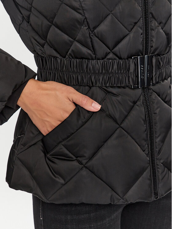 Guess Guess Зимно яке Olga W3BL35 WEX52 Черен Regular Fit