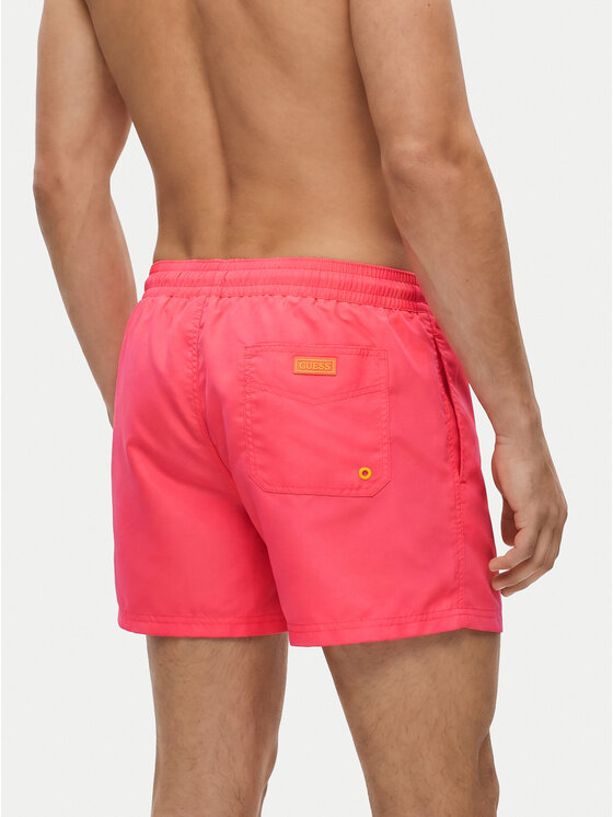 Guess Guess Pantaloncini da bagno F6GT25 WG282 SHORT Rosa Regular Fit
