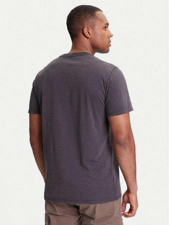 Guess Guess Tričko 176639 Čierna Classic Fit
