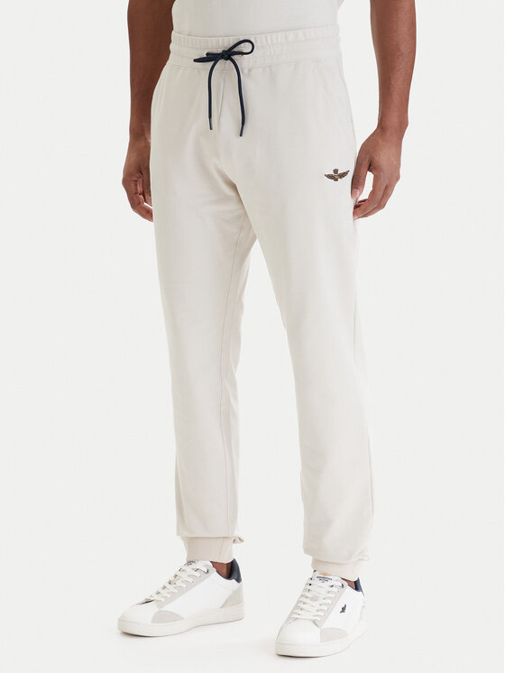 Aeronautica Militare Aeronautica Militare Jogginghose 261PF1008UF00674 Beige Regular Fit