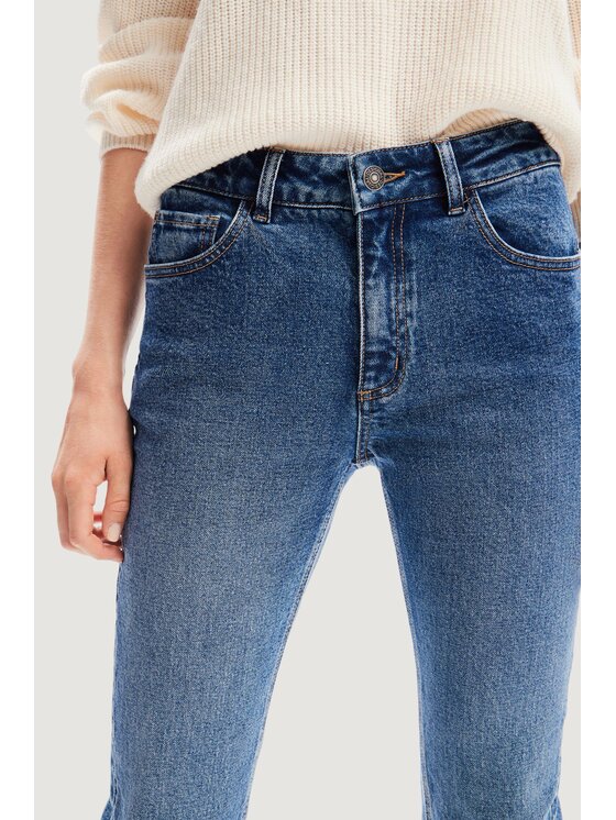 Desigual Desigual Jeansy VIENA Niebieski Slim Fit