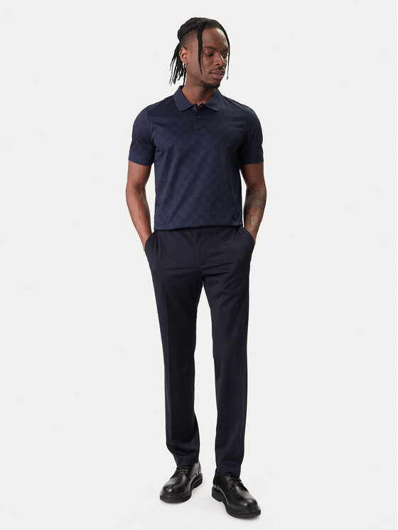 JOOP! JOOP! Polokošeľa Jesse 10100063 30100496 Tmavomodrá Regular Fit