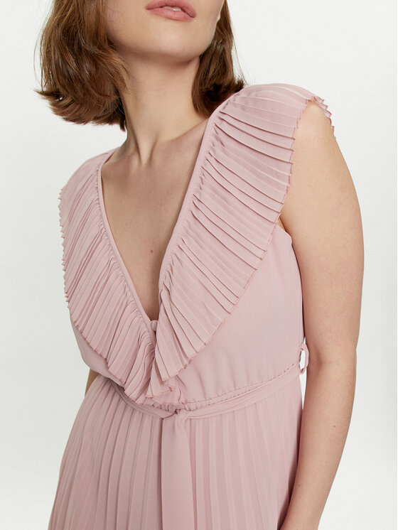 Dixie Dixie Cocktail obleka A319J043 Roza Regular Fit